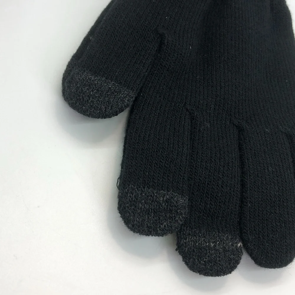 Women's Winter touchscreen Gloves Anti-skid Black Gloves